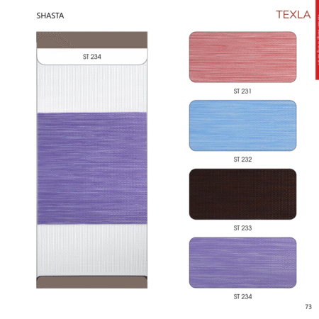 Rèm cầu vồng Texla -  SHASTA