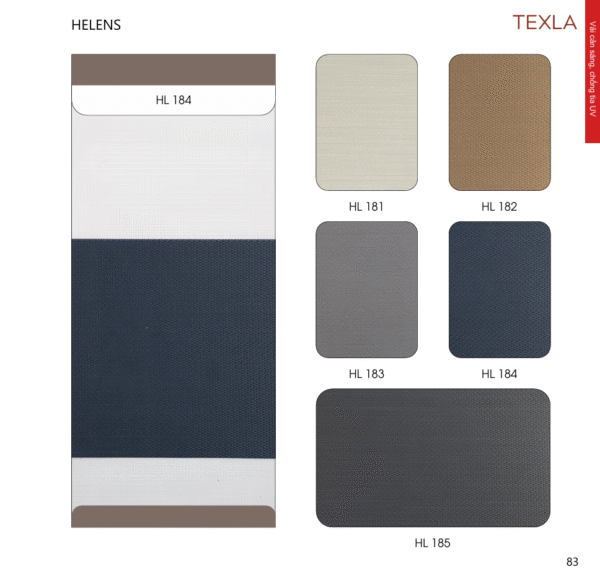 Rèm cầu vồng Texla - HELENS